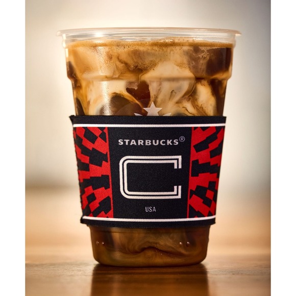 Starbucks Other - Starbucks‎ 2026 Limited-Edition U.S. Reusable Fabric Coffee Cup Sleeve
